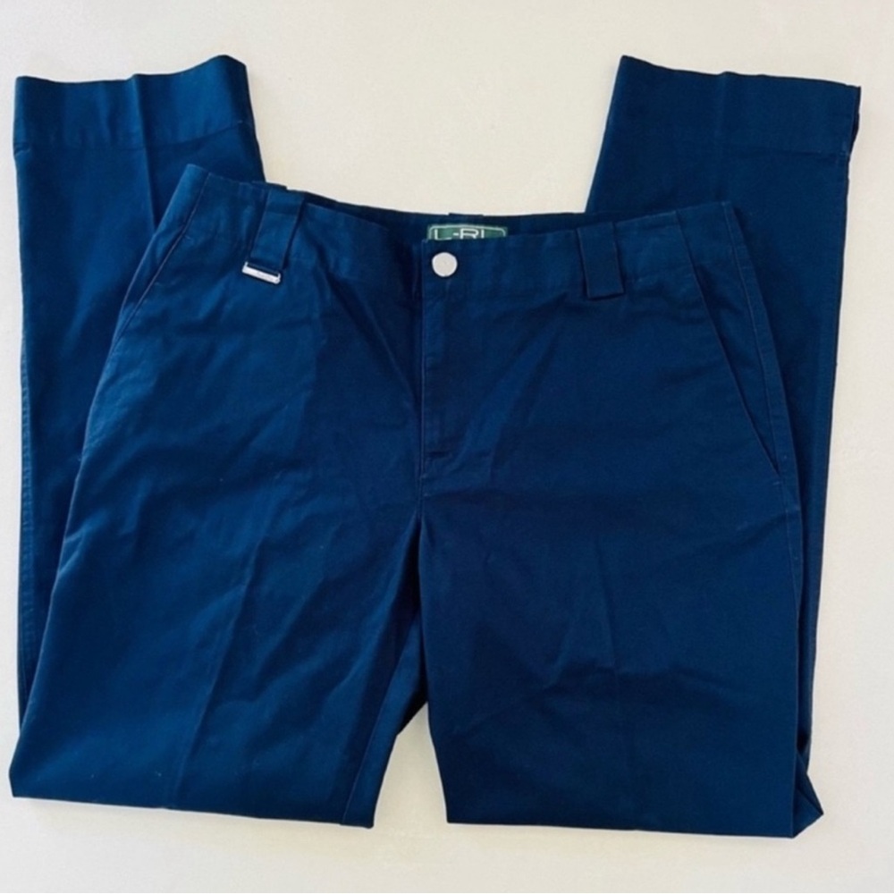 Ralph Lauren Active Mid Rise Straight Leg Pleated Trousers 8